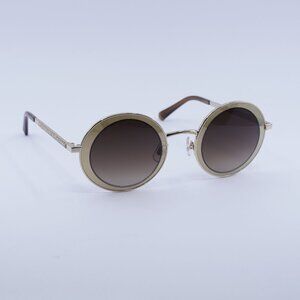 Swarovski SK0199 32F Sunglasses - Gold Frame, Brown Lenses